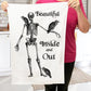 Crazy Cat Lady Witch Halloween Cotton Terry Towels Kitchen