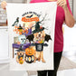 Halloween Haunted House Kitchen  Terry Towel